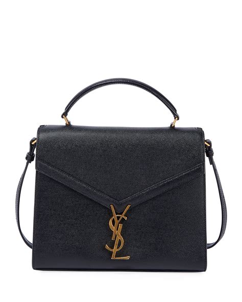 ysl grain de poudre leather|YSL cassandra shoulder bag.